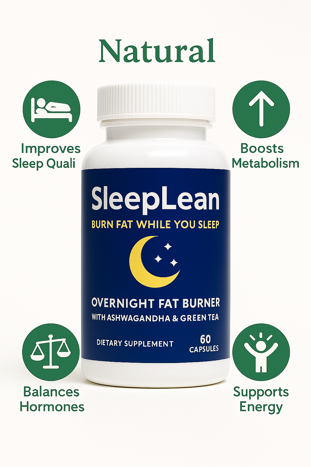 Sleep Lean - Nighttime Weight Loss Supplement
